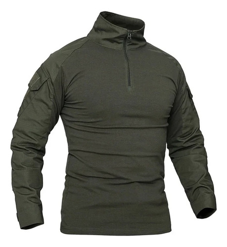 Camisa De Camuflaje Del Ejército Militar Para Hombre, Camisa