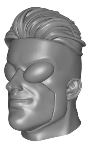 Invencible V2 Cabeza Custom 1/12 Tipo Marvel Legends 25 Mm