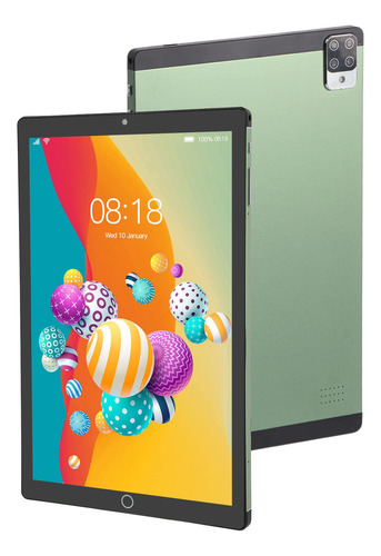 Tableta 10,1 Wifi 6gb 128gb Android 12 5g 8800mah Verde Ue