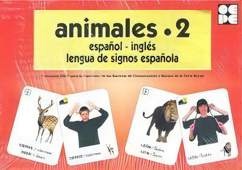 Vocabulario Fotogrãâ¡fico Elemental - Animales 2 (salvajes), De Cnse, Fundación. Editorial Ciencias De La Educación Preescolar Y Especial En Español