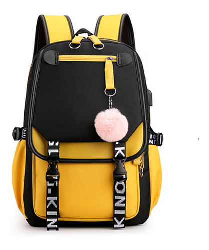 Mochila Escolar Grande Para Adolescentes Bolsa Escolar Con P