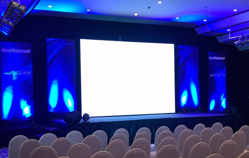 Imagen 4 de 10 de Pantalla Led Para Eventos Banner Led P2.5 Alquiler De Tv 65