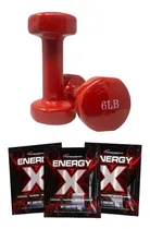 Comprar  Pesas Mancuernas Vinilo 6 Lb Set X 2 Pesas Ejercicios Sport