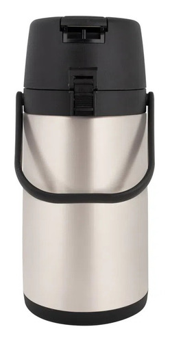 Garrafa Térmica 2,5l Inox Café Cha Quente C/ Alavanca Mor