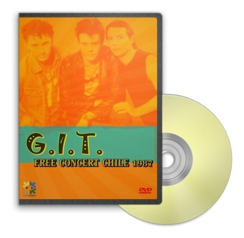 G.i.t, Free Concert Chile 1987 Dvd