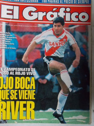 El Gráfico N° 3816  Revista Fútbol Argentino, Cb