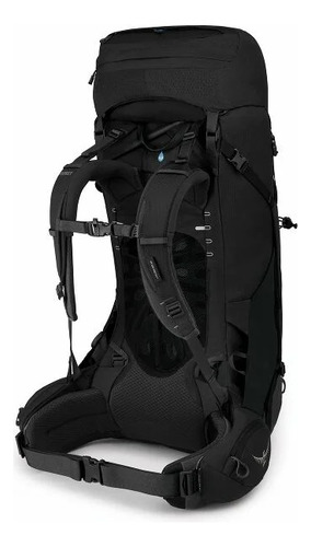 Osprey Aether 65 - Mochila De Mochila Para Hombre, Color Negro, Talla S Y M
