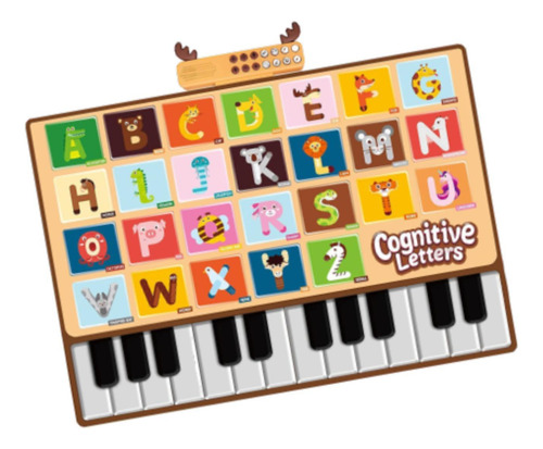 Tapete De Piano Para Bebé Con 26 Alfabetos, Tapete De Juego