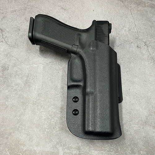 Coldre Kydex G17 G22 Glock Com Porta Carregador Externo Owb Cor Preto Orientação da mão Destro