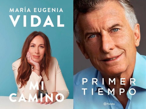 Pack Mi Camino - Vidal + Primer Tiempo - Macri - Libro