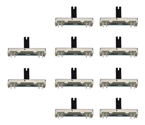 10 Piezas B50k Slide Potenciómetro Potes Partes