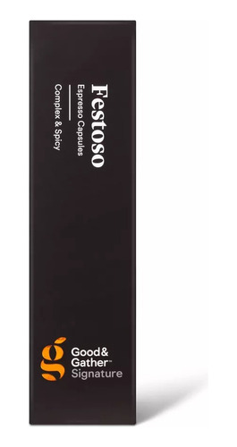 Nespresso Good&gather Festoso Espresso Roast Coffe 10 Pod
