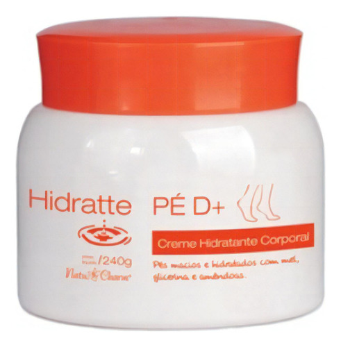 Creme Para Pés Rachados E Calosos - Hidratt Pé D+  240 Gr