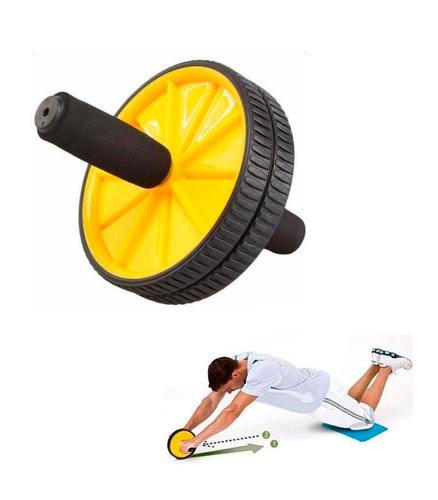 Rueda Rodillo Abdominal Ab Body Shaper Ab Wheel Tonificador