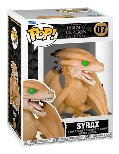Funko Pop! Syrax 07 (house Of The Dragon)