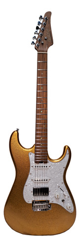 Guitarra Eléctrica Soloking Ms1 Classic Hss Golden Sparkle