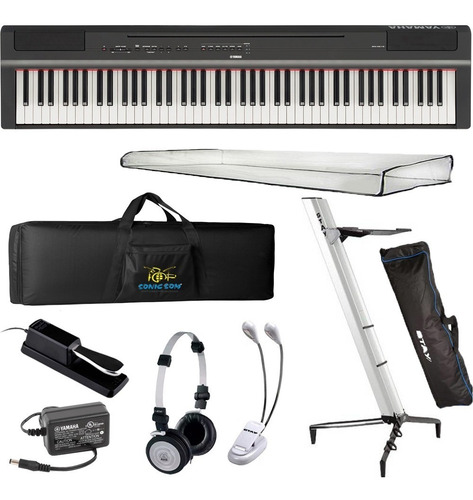 Piano Digital Yamaha P125 + Kit