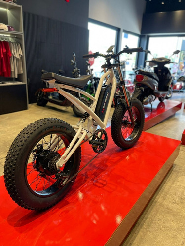 Imagem 4 de 4 de Shineray Se-bike Branca