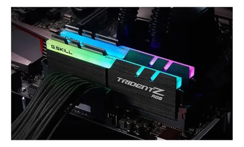 Memória G.skill Trident Z Xmp 32gb 2x16gb Ddr4 C16 3200mhz