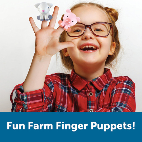 Juguetes De Aprendizaje Peekaboo Learning Farm 10 Piezas
