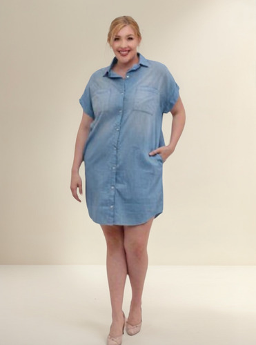 Vestido Casual Talla Extra 1xl, 2xl