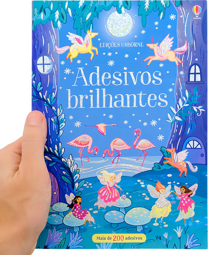 Adesivos brilhantes, de Campelo, Luciano. Editorial USBORNE, capa mole em português, 2019