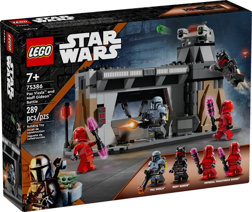 Lego Star Wars Batalla Entre Paz Vizsla Y Moff Gideon 289 Pz