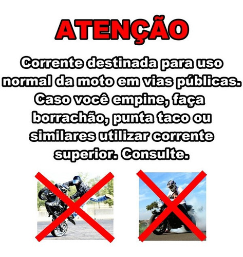 Imagem 2 de 8 de Kit Relação Durag + Corrente Did 520v Cb500x Cb500f Cbr500