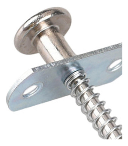 Pestillo Con Resorte, Perno Cilíndrico 6,5 Cm X 4,5 Cm