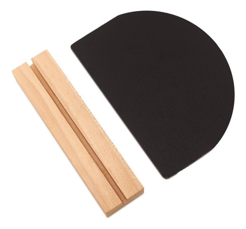 Nuevo 4pcs De Pizarra Con Base De , Mini Pizarra Negra Para