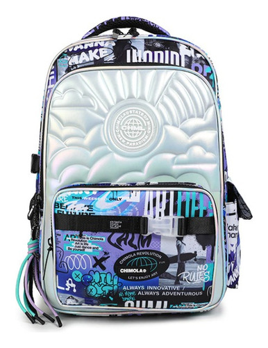 Chimola Mochila Espalda 18 Pulgadas Art Life Tr71