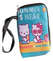 Comprar Funda Celular Hello Kitty Playa  De Neoprene C\u002Fcierre Divino