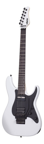 Guitarra eléctrica Schecter Sun Valley Super Shredder FR S de caoba gloss white con diapasón de palo de rosa