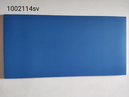Ov Porcelanato Chino Azul Mate Unicolor 30x60 Pared/piso
