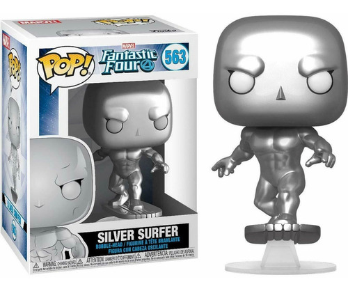 Funko Pop! Marvel #563 Fantastic 4 Silver Surfer Nortoys
