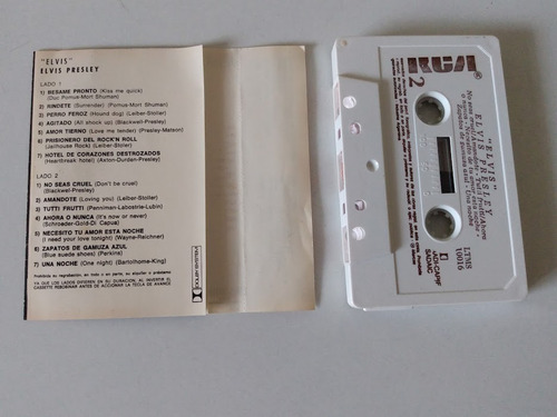 Elvis Presley Elvis Cassette Nacional Excelente Estado Estándar (Usado)
