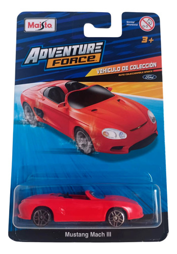 Carro Maisto Adventure Force - 1:64 - Mustang Mach Iii