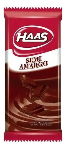 Haas Chocolate Semi Amargo 150 Gr
