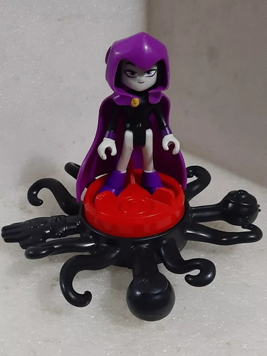 Dc Imaginext Lote Teen Titans Raven Y Robin Envió Grats Mr34 (Usado)