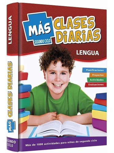 Libro Más Clases Diarias Segundo Ciclo - Lengua - Con Cd Rom