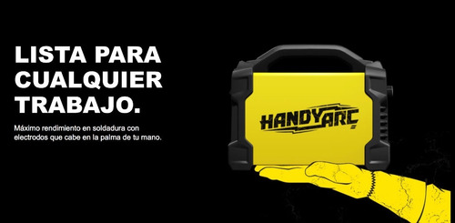 Imagen 8 de 10 de Soldadora Inverter Esab Handy Arc 142i Portatil