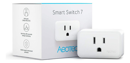 Aeotec Smart Switch 7 Z-wave Plus S2 Enchufe Control Zwave