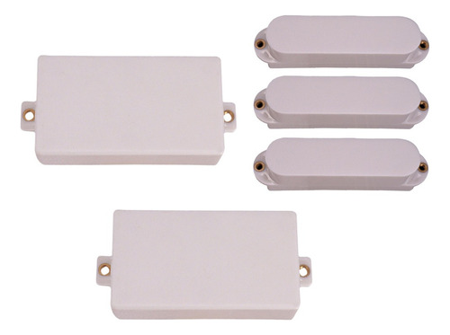 N 2x Tapas Pastillas Cerradas Humbucker Pickup + 3x Tapas