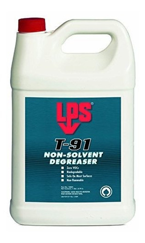 Desengrasante Sin Solvente Lps T-91, 1 Gal (paquete De 4)