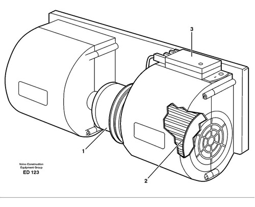 Ventilador Ar Duplo Volvo Voe11006834