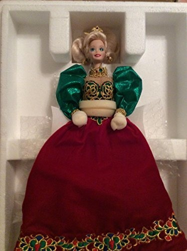 Holiday Jewel Porcelain Barbie Doll