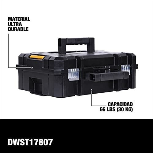 Dewalt Dwst17807 Tstak Ii Flat Top Toolbox Organizer Color Black