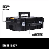 Comprar Caja Herramientas Apilable 17'' Tstak Dewalt Dwst17807 Color Black