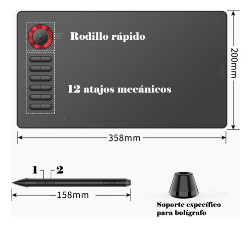 Tableta Digitalizadora Tableta De Dibujo Gráfico