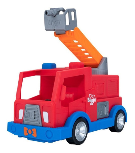 Imagen 3 de 3 de Blippi Vehiculo Camion De Bomberos Con Sonidos